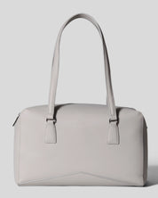 Bisaccia Geometric Plant-Based Shoulder Bag | Dove