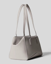 Bisaccia Geometric Plant-Based Shoulder Bag | Dove