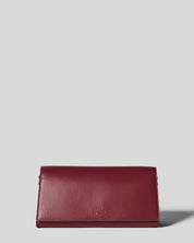 Andretta Plant-Based Convertible Clutch | Bordeaux