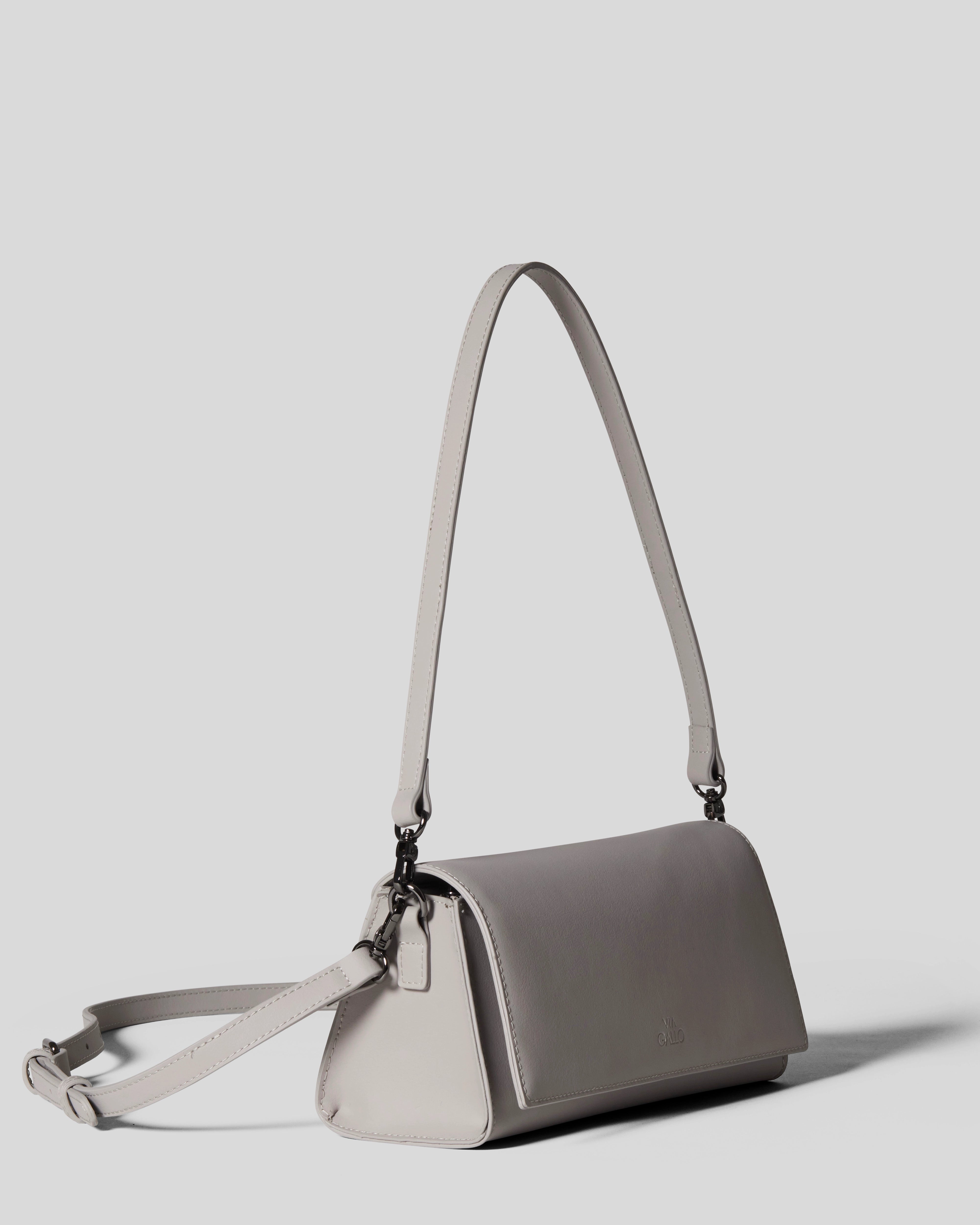 Andretta Plant-Based Convertible Clutch | Dove