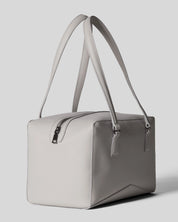 Bisaccia Geometric Plant-Based Shoulder Bag | Dove